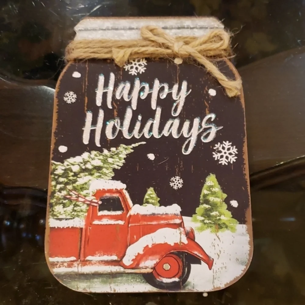 3 pc Farmhouse Christmas‎ Decor